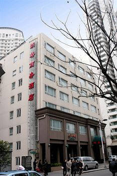 Langge Business Hotell Shanghai Exteriör bild